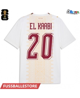 Günstige Marokko Ayoub El Kaabi #20 Auswärtstrikot WM 2026 Kurzarm